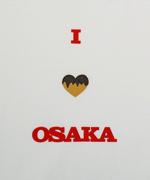 NOSTALVIA(ノスタルヴィア)の「NOSTALVIA ノスタルヴィア I Love Osaka / アイラブ オオサカ ロンT(Tシャツ/カットソー・メンズ・ホワイト/ブラック・X-LARGE/LARGE/MEDIUM/SMALL)」の11枚目の写真