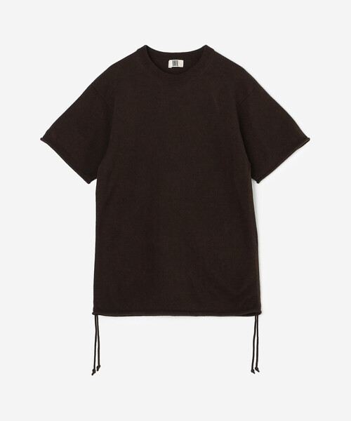 UNFIL | ブラッシュシルクコットン ギャザープルオーバー WOMEN