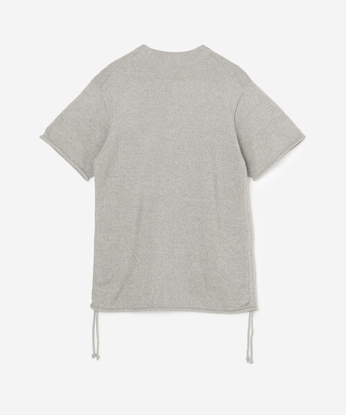 UNFIL | ブラッシュシルクコットン ギャザープルオーバー WOMEN