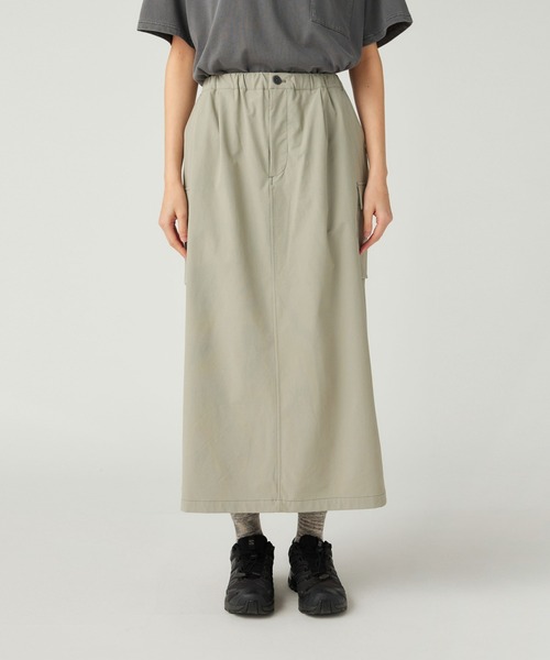 Snow Peak（スノーピーク）の「Snow Peak / Water-Repellent Stretch Skirt 撥水 ストレッチ スカート（スカート・レディース・ブラック/ライトグレー/ネイビー・2/1/3/4）」の20枚目の写真