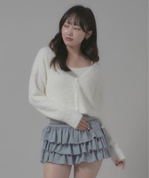 2点セット シャギーカーディガン / 2-Piece Set Shaggy Cardigan