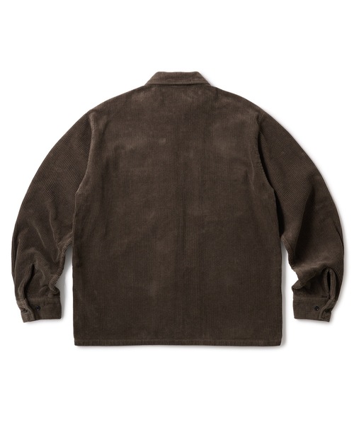 FTC（エフティーシー）の「CORDUROY ZIP UP SHIRT（シャツ/ブラウス・メンズ・ネイビー/チャコール/ブラック/タン・LARGE/MEDIUM/X-LARGE）」の10枚目の写真