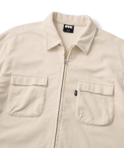 FTC（エフティーシー）の「CORDUROY ZIP UP SHIRT（シャツ/ブラウス・メンズ・ネイビー/チャコール/ブラック/タン・LARGE/MEDIUM/X-LARGE）」の15枚目の写真
