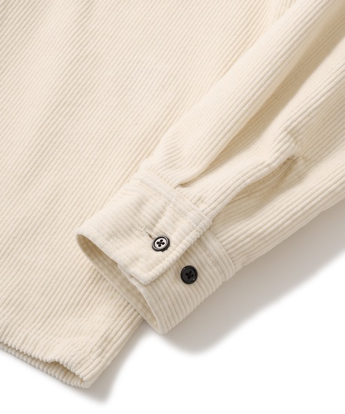 FTC（エフティーシー）の「CORDUROY ZIP UP SHIRT（シャツ/ブラウス・メンズ・ネイビー/チャコール/ブラック/タン・LARGE/MEDIUM/X-LARGE）」の16枚目の写真