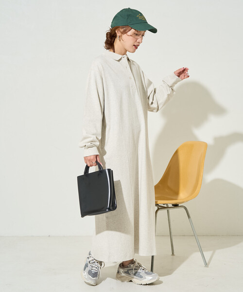 セール】限定展開 襟付き ポロ ワンピース（ワンピース）｜FREAK'S