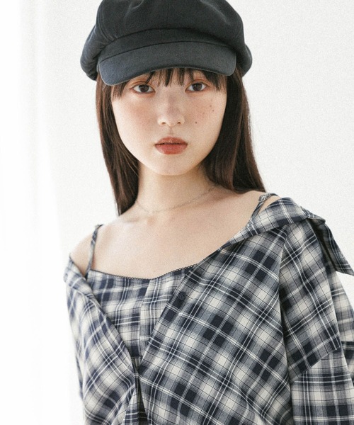 Heather(ヘザー)の「アソートデザインキャスケット 589911(キャスケット・レディース・ブラック/グレー系その他・ONE SIZE)」の3枚目の写真