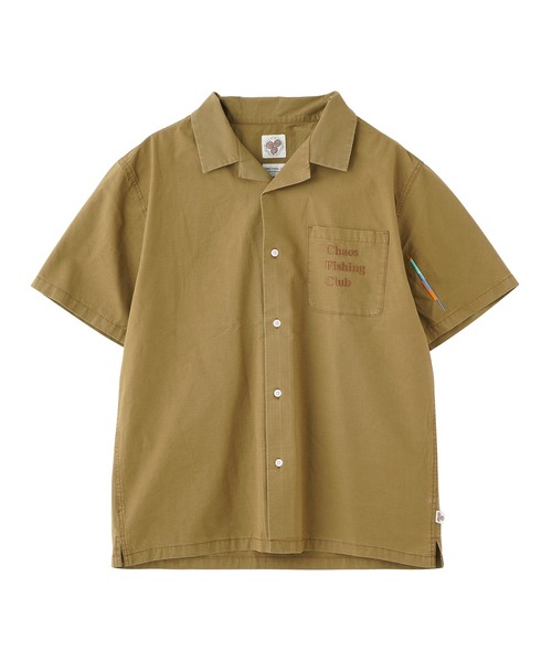 SAYHELLO(セイハロー)の「SAYHELLO New Work Shirts 25SS-CFC01(シャツ/ブラウス・メンズ・ブラック/ブラウン・M/L)」の2枚目の写真