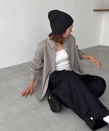 CANAL JEAN | El mar　チェックレギュラーシャツ(シャツ/ブラウス)