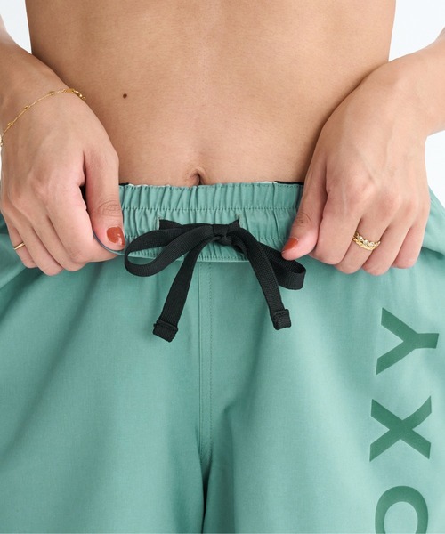 ROXY（ロキシー）の「ロキシー ROXY MY 1ST ROXY SHORTS（その他パンツ・レディース・ピンク/エメラルド/ブラック・M/L）」の7枚目の写真