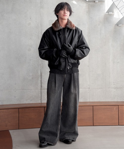 sinss コンパクトファーブルゾン　Lサイズ　新品　即完品 Compact fur blouson / コンパクトファーブルゾン（ブルゾン）｜SINSS