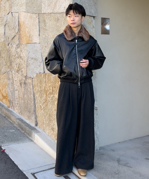 Compact fur blouson / コンパクトファーブルゾン（ブルゾン）｜SINSS