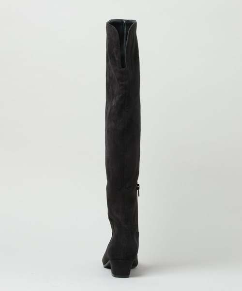 A part by（アパートバイ）の「スウェードロングブーツ（ブーツ・レディース・ブラック/ブラウン・MEDIUM/LARGE）」の11枚目の写真