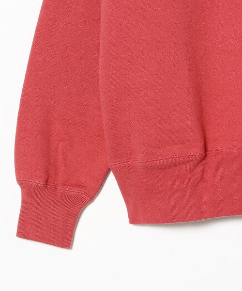 WHITESVILLE(ホワイツビル)の「WHITESVILLE / HALF ZIP SWEAT(スウェット・レディース・レッド/ナチュラル・SMALL)」の8枚目の写真