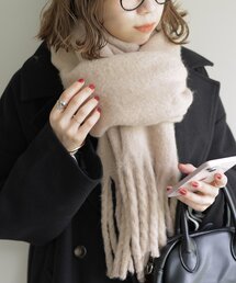 DISCOAT(ディスコート)の【WEB限定/8色展開】無地マフラー(マフラー)