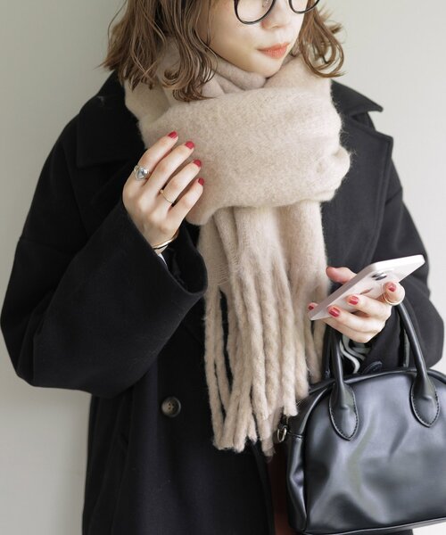 セール】【WEB限定/8色展開】無地マフラー（マフラー）｜DISCOAT