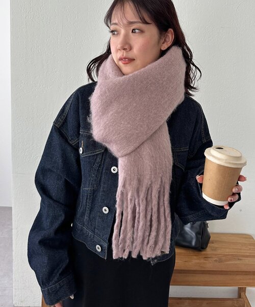 セール】【WEB限定/8色展開】無地マフラー（マフラー）｜DISCOAT