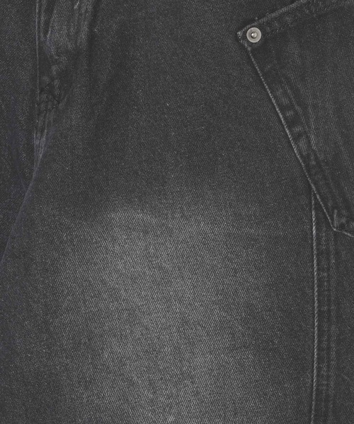 3.3 Field Trip （3.3フィールドトリップ）の「3.3 Field Trip／スライドポケットデニム（デニムパンツ・レディース・ブラック/ライトブルー・SMALL）」の18枚目の写真