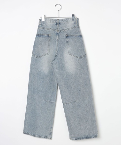 3.3 Field Trip （3.3フィールドトリップ）の「3.3 Field Trip／スライドポケットデニム（デニムパンツ・レディース・ブラック/ライトブルー・SMALL）」の17枚目の写真