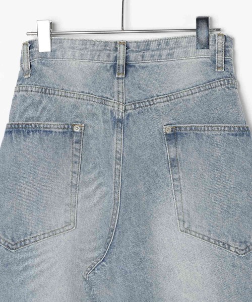 3.3 Field Trip （3.3フィールドトリップ）の「3.3 Field Trip／スライドポケットデニム（デニムパンツ・レディース・ブラック/ライトブルー・SMALL）」の12枚目の写真