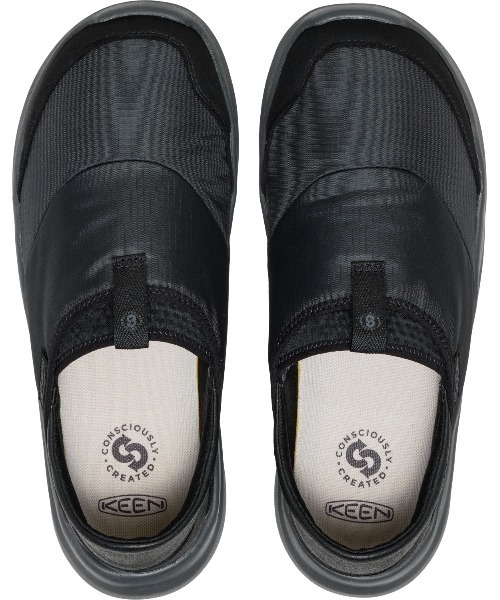 KEEN（キーン）の「WHYSER / ワイザー / メンズ スリッポン スニーカー（スリッポン・メンズ・ブラック・29cm/28.5cm/28cm/27.5cm/27cm/26.5cm/26cm/25.5cm/25cm）」の8枚目の写真