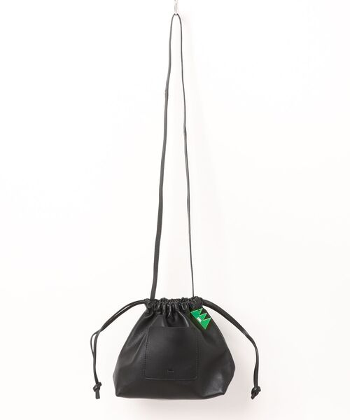 【ONE./ワンドット】レザー巾着ショルダーBAG / ONE-006