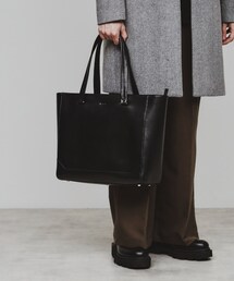 tk.TAKEO KIKUCHI（ティーケータケオキクチ）の「Refined Leather トートバッグ（トートバッグ・メンズ）」
