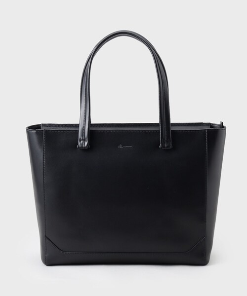 tk.TAKEO KIKUCHI（ティーケータケオキクチ）の「Refined Leather トートバッグ（トートバッグ・メンズ・ブラック/ダークブラウン/ブラック系・00）」の11枚目の写真