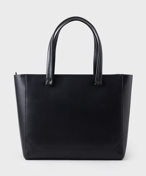 tk.TAKEO KIKUCHI（ティーケータケオキクチ）の「Refined Leather トートバッグ（トートバッグ・メンズ・ブラック/ダークブラウン/ブラック系・00）」の13枚目の写真