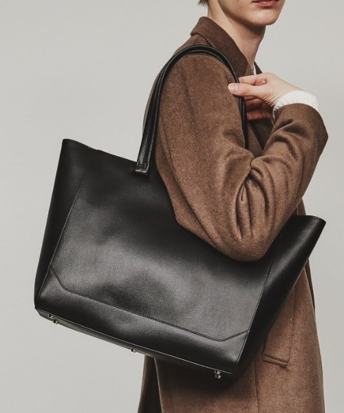 Refined Leather トートバッグ/ビジネス/A4収納可/ONOFF兼用（トート