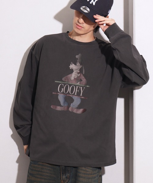 Disney(ディズニー)の「【Disneycollection/ディズニーコレクション】ヴィンテージピグメント加工アソートデザイン ロングスリーブTシャツ(Tシャツ/カットソー・メンズ・ブラック系5/ブラック系6/ブラック系8/ブラック系その他3/ブラック系2/ブラック系その他/ブラック系4/ブラック系その他2/ブラック系7/ブラック系9/ブラック系1/ブラック系3/ブラック系・L/M/XL)」の6枚目の写真