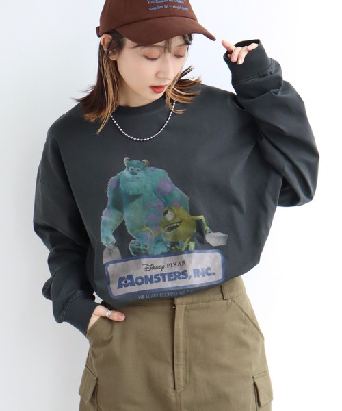 Disney(ディズニー)の「【Disneycollection/ディズニーコレクション】ヴィンテージピグメント加工アソートデザイン ロングスリーブTシャツ(Tシャツ/カットソー・メンズ・ブラック系5/ブラック系6/ブラック系8/ブラック系その他3/ブラック系2/ブラック系その他/ブラック系4/ブラック系その他2/ブラック系7/ブラック系9/ブラック系1/ブラック系3/ブラック系・L/M/XL)」の11枚目の写真