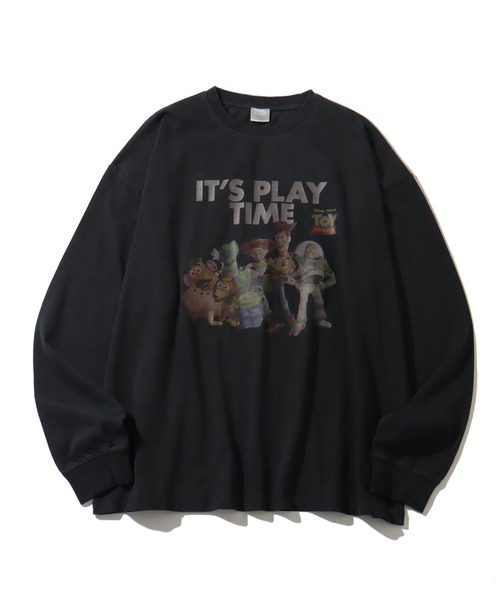 Disney(ディズニー)の「【Disneycollection/ディズニーコレクション】ヴィンテージピグメント加工アソートデザイン ロングスリーブTシャツ(Tシャツ/カットソー・メンズ・ブラック系5/ブラック系6/ブラック系8/ブラック系その他3/ブラック系2/ブラック系その他/ブラック系4/ブラック系その他2/ブラック系7/ブラック系9/ブラック系1/ブラック系3/ブラック系・L/M/XL)」の3枚目の写真