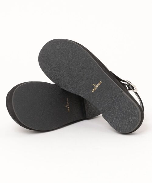 cepo(セポ)の「フェイクスウェードサボサンダル(サンダル・レディース・ブラック・M/L)」の12枚目の写真