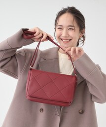 SHOO・LA・RUE | バイアスチェック型押しショルダー(ショルダーバッグ)