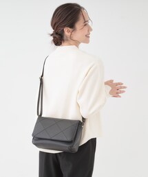 SHOO・LA・RUE | バイアスチェック型押しショルダー(ショルダーバッグ)