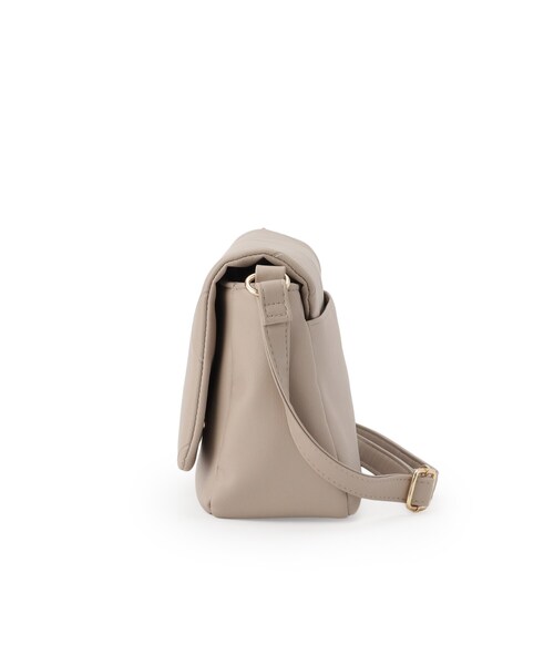 SHOO・LA・RUE(シューラルー)の「バイアスチェック型押しショルダー(ショルダーバッグ・レディース・ナチュラル/ボルドー/ブラック・00)」の18枚目の写真