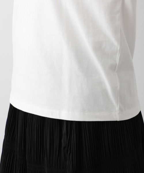 FOUND GOOD（ファウンドグッド）の「あったか綿プリントロンT（Tシャツ/カットソー・レディース・グレー系8/ホワイト系6/ホワイト系7/ホワイト系5・L/M/S）」の21枚目の写真