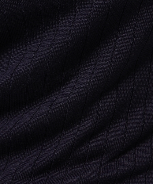 GALLARDAGALANTE(ガリャルダガランテ)の「クルーワイドリブニット(ニット/セーター・レディース・グレー/ネイビー/カーキ・FREE)」の10枚目の写真