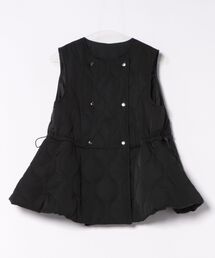 STYLEBLOCK（スタイルブロック）の「タフタキルティングフレアベスト（ダウンベスト）」