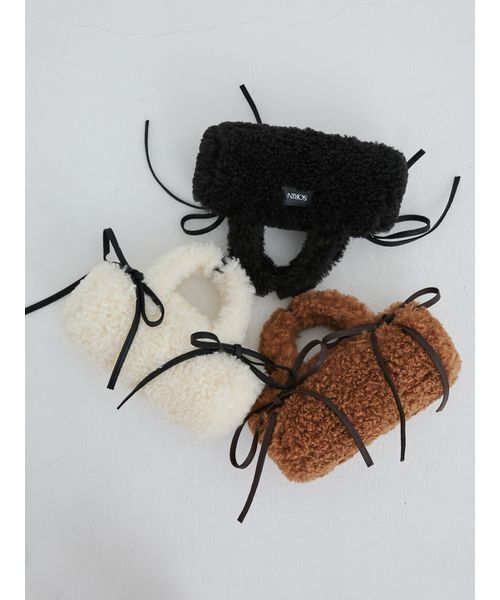 セール】Synthetic Fur Mini Boston/シンセティックファーミニボストン