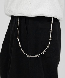 Theater code（シアターコード）の「Spiky Silver Wallet Chain / トゲトゲ シルバーウォレットチェーン（ウォレットチェーン）」