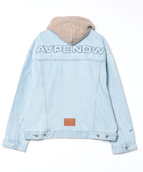 AAPE NOW DENIM JACKET(Detachable)（デニムジャケット）｜AAPE BY A