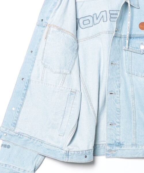 AAPE BY A BATHING APE（エーエイプバイアベイシングエイプ）の「AAPE NOW DENIM JACKET(Detachable)（デニムジャケット・メンズ・ライトブルー・LARGE/X-LARGE/MEDIUM/SMALL）」の7枚目の写真