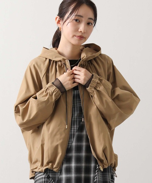 セール】ギャザーフードブルゾン（その他アウター）｜Gready Brilliant