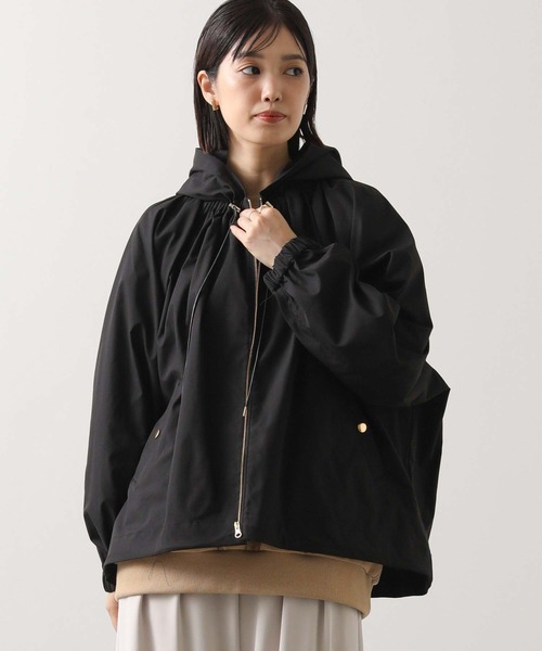 Gready Brilliant（グレディブリリアン）の「ギャザーフードブルゾン（その他アウター・レディース・ブラック/キャメル・38）」の16枚目の写真