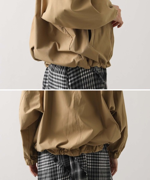 Gready Brilliant（グレディブリリアン）の「ギャザーフードブルゾン（その他アウター・レディース・ブラック/キャメル・38）」の8枚目の写真