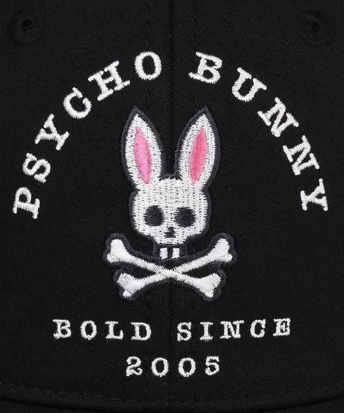 Psycho Bunny(サイコバニー)の「【20th Anniversary】アニバーサリーリミテッドエディション ツイルキャップ(キャップ・メンズ・ブラック・FREE)」の7枚目の写真