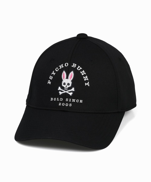 Psycho Bunny(サイコバニー)の「【20th Anniversary】アニバーサリーリミテッドエディション ツイルキャップ(キャップ・メンズ・ブラック・FREE)」の3枚目の写真