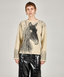 PRANK PROJECT | 【2025Winter Pre-Order】ホースジャガードニット / Horse Jacquard Knit(ニット/セーター)