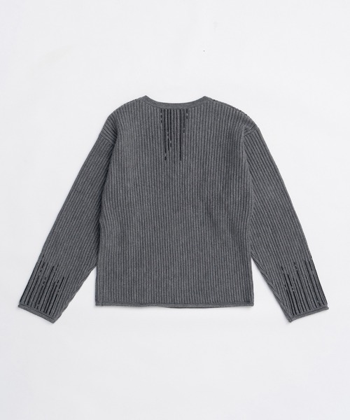 PRANK PROJECT(プランクプロジェクト)の「ホースジャガードニット / Horse Jacquard Knit(ニット/セーター・レディース・ブラック/アイボリー・FREE)」の12枚目の写真